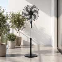 Ventilateur tour blanc télécommandé avec lampe anti-insectes, 3 vitesses, refroidissement par air, port de charge USB