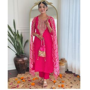 คอลเลคชั่นฤดูร้อนใหม่เรยอนเคอลเลกชั่นใหม่สำหรับผู้หญิงดูพัตต้าและพาลาซโซใส่ได้ปกติในราคาที่ดีที่สุด - Product Image 1