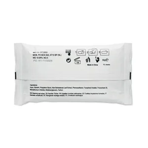 DELLEA Lingettes Humides Antibactériennes Personnalisables Gadgets Produit Personnalisable - Product Image 4
