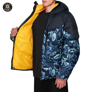 Veste matelassée personnalisée grande taille Veste d'hiver respirante pour homme Veste matelassée - Product Image 3