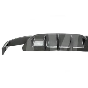 DIFFUSEUR ARRIÈRE EN FIBRE DE CARBONE STYLE M6 POUR 2011-2016 <span class=keywords><strong>BMW</strong></span> SÉRIE 6 F06 F12 F13 640 <span class=keywords><strong>650</strong></span> - Product Image 1