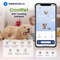 Collier GPS intelligent pour animaux de compagnie, tracker LTE OEM pour les distributeurs de magasins d'animaux en Amérique