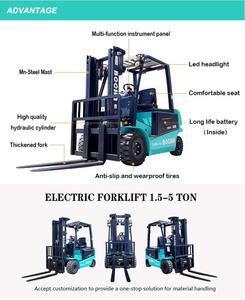 Affordable Electric <b>Forklift</b> Truck 1 Ton 2 Ton 3 Ton Farm All Terrain Powerful Rough Terrain <b>Forklift</b> Durable Free Shipping - Product Image 5