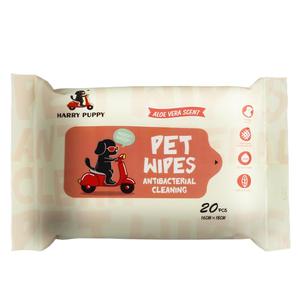 Lingettes humides antibactériennes douces pour animaux de compagnie, 20 unités, pour usage domestique - Product Image 5