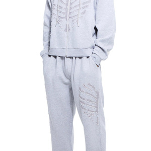 <b>Top</b> Selling Latest Design Breathable Men <b>Distressed</b> Tracksuit Best Design Wholesale Rate Men <b>Distressed</b> Tracksuit - Product Image 5