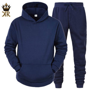 Pull-over survêtement 2 pièces pour homme Nouveau design Vêtements personnalisés Respirant Private Label Survêtement d'hiver - Product Image 1