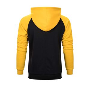 Sweat à capuche unisexe 100% coton molletonné, hiver, séchage rapide, imprimé, fermeture éclair, tissu brodé, motif uni, homme - Product Image 6