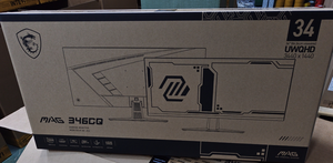 CN Original MSI MAG 346CQ Black Blade 34" 21:9 Ultrawide Curved Monitor 3440×1440 180Hz 1ms HDMI2.0 DP1.4 VESA Mount. จอภาพโค้งขนาด 34 นิ้ว อัตราส่วนภาพ 21:9 ความละเอียด 3440×1440 180Hz 1ms HDMI2.0 DP1.4 รองรับ VESA Mount - Product Image 6