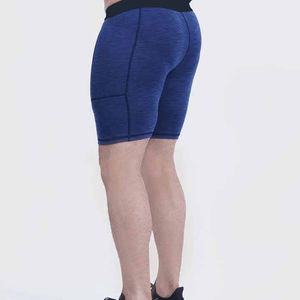 กางเกงออกกำลังกายผู้ชายสไตล์ไฮสตรีท ผ้ารัดรูป ผลิตตามสั่ง คุณภาพดีที่สุด ผ้าสแปนเด็กซ์ผสมโพลีเอสเตอร์ สีพื้น เป็นมิตรกับสิ่งแวดล้อม - Product Image 4