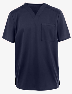Wholesale Customized OEM High Quality Men Hospital <b>Scrub</b> <b>Tops</b> Cotton Polyester Spandex Needle Detection Medical Stylish <b>Tops</b> - Product Image 2