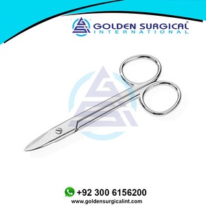 Ciseaux à ongles professionnels en acier inoxydable Ciseaux à cosmétiques Instruments de toilettage personnels Vente en gros - Product Image 5