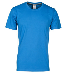 Meilleur 100% coton T-shirt classique à col rond en coton ultra doux avec logo brodé tous les jours T-shirt blanc en coton biologique à coupe naturelle - Product Image 1