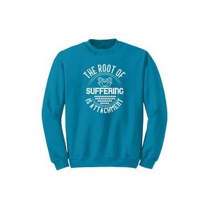 Sudadera de mezcla de algodón con temas de Buda Estampado Estilo informal 12 opciones de color 260-280 Colocación de diseño personalizable GSM pesado - Product Image 5