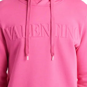 Jersey Hombres Sudaderas con capucha en relieve Moda 100% Algodón Mezclado Logotipo personalizado Gran tamaño Hombro caído Sudaderas con capucha en relieve Hombres - Product Image 5