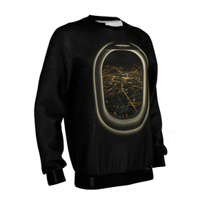 Sudadera de calidad superior, camiseta negra de gran tamaño de lana de algodón pesado, jersey de manga larga, impresión personalizada, proveedor OEM - Product Image 1