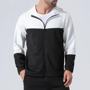 Chaqueta Cortavientos Informal de Alta Calidad para Hombre, Estilo Urbano, Corte Ajustado, Color Sólido, con Cuello Alto y Contraste de Grosor Delgado - Product Image 5