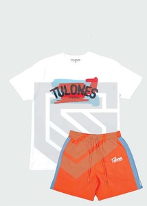 2025 New Arrival High Quality T-shirt and Shorts Set Cotton Unisex Logo High Street Casual Summer Shirt and Shorts - Product Image 3