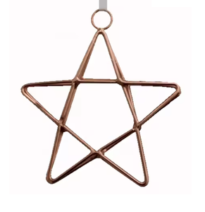 Ornements de Noël suspendus en métal durables et faits à la main, taille et logo personnalisables, tendance du moment pour la décoration intérieure - Product Image 4