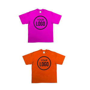 Urban Style Pro Club camiseta de gran tamaño REW cuello pesado algodón/Poly camiseta con logotipo personalizado opción de impresión camiseta para hombres - Product Image 6