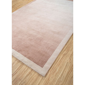 Handmade <b>Jean</b> Red Orange Wool Rugs 3D Room Hallway Bedside Rugs for Home Decor Viscose Rectangular Shape Solid Color HLW-94 - Product Image 2