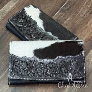 2025 fabricantes de moda diseñador Premium de lujo tarjetero monedero largo cuero mecanizado a mano carteras triples para mujer - Product Image 1