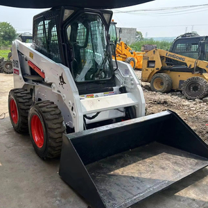 ขายด่วน รถตักล้อยางมือสอง สำหรับรถตักล้อยางแบบ Skid Steer รุ่น S16/S185/S160/S300/S450 ขนาด 3 ตัน 75 กิโลวัตต์ อุปกรณ์ก่อสร้าง - Product Image 2