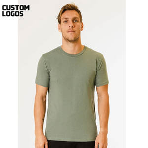 T-shirt à col rond pour homme, manches courtes, ample, logo personnalisé, vente en gros, haute qualité - Product Image 2