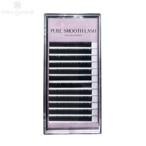 ขนตาปลอม Pure Smooth Lash 12 แถว ใย PBT ของเกาหลี งอนรูปตัว J ความหนา 0.2 มม. ความยาว 11 มม. - Product Image 1