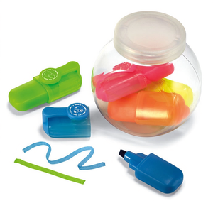 Juego de 5 Marcadores Personalizados, Divertidos Gadgets para Resaltar Notas, para Fines Promocionales - Product Image 3