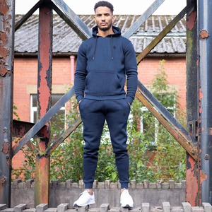 Chándal personalizado de alta calidad de algodón de gran tamaño esencial chándal peso pesado en blanco chándales 400gsm Unisex chándales - Product Image 2