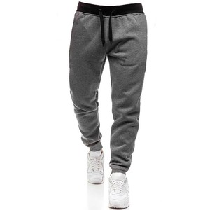 Pantalons de sport en molleton pour hommes grande taille OEM, coupe ajustée, décontractés, pour la course à pied, vêtements de fitness, 10 couleurs, pantalons de survêtement - Product Image 2