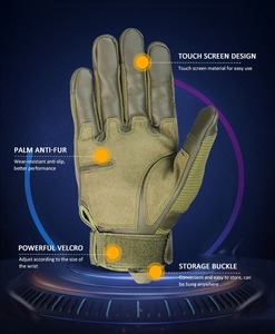 Gants de tir de vache fendue de paintball personnalisés de haute qualité Gant de paintball de doigt complet d'impression de logo personnalisé hommes unisexe - Product Image 5