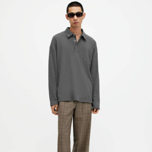 Custom Logo Printing Embroidery Unisex Polo Shirt Autumn New Long Sleeved Golf T-shirt <b>Business</b> Casual Lapel Men's Polo Shirt - Product Image 1