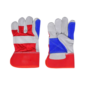 2025 gants de travail en cuir fendu de vache gants de gréeur canadiens de sécurité industrielle en cuir pour gants de travail robustes - Product Image 6