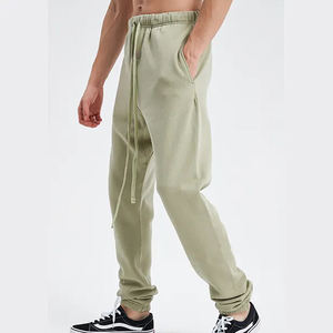 Pantalons de survêtement en molleton de haute qualité, poids lourd, 410 g/m², vierges, pour hommes, personnalisables, vêtements décontractés, pantalons de survêtement et pantalons pour hommes - Product Image 2