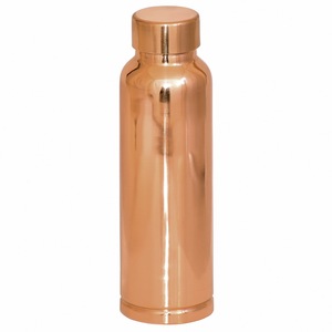 Botellas de agua de cobre hechas a mano 100% de calidad superior logotipo personalizado botella de Yoga a prueba de fugas para deportes de estilo de vida activo y Camping - Product Image 5