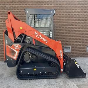 Kubota SVL75-3 Turbo Skid Steer Loader 74HP chenille compacte à haute efficacité avec chargeur frontal pompe à moteur PLC Core Components - Product Image 1