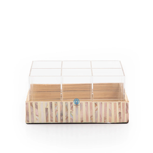 Bandejas de chocolate de nácar de lujo de alta calidad para Arabia Saudita, Emiratos Árabes Unidos, Qatar, Kuwait, caja con incrustaciones de fregona hecha en Vietnam - Product Image 2