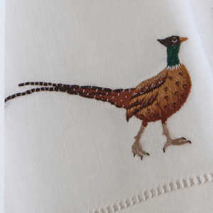 Servilletas de tela bordadas, servilletas de cena, lavables, suaves, reutilizables para mesa de comedor, boda, fiesta, cena familiar, OEM - Product Image 3