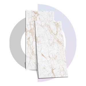 Design moderne Lyon Bianco Carreaux de porcelaine de qualité supérieure Statuario moderne chic marbre blanc 600x1200 brique réfractaire pour intérieur de villa - Product Image 3