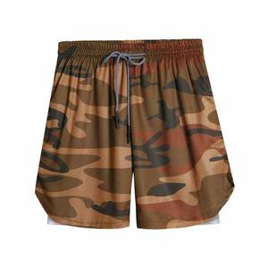 Men Sport Shorts Top Quality Full Sublimation Printed Design Customized Summer Loose Fit <b>Drawstring</b> High Street Style Men Shorts - Product Image 1