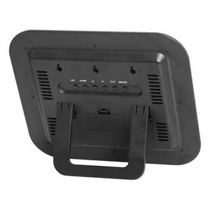 Reloj de pared multifunción de bronce (27x3x23,5 cm) con termómetro OM352015 - Product Image 3