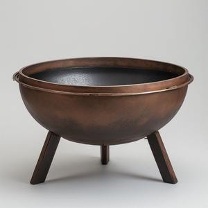 Premium Modern Outdoor <b>Metal</b> <b>Firepit</b> Powder Coated Finish Crafted for Luxury Homes Strong Build Elegant Design Long Lasting - Product Image 3