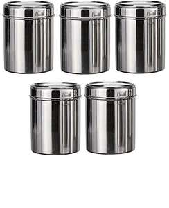 Conteneur de pot à épices en verre étanche à l'air avec du bambou 6 diamètre 12 pcs Set Space Kitchen Caddy Box - Product Image 5