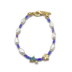 Fashion Charm Evil Eye Perlé pour Bracelet - Product Image 1