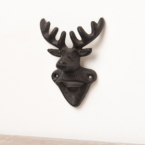 Ouvre-bouteille en fonte de qualité supérieure avec style rustique décoratif parfait pour les banquets, les restaurants et les événements en plein air - Product Image 3