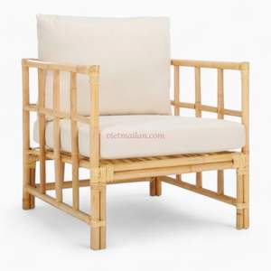 Mobilier en rotin naturel et moderne Fauteuil en rotin Chaise de salle à manger en rotin de haute qualité et à bon prix pour l'intérieur et l'extérieur Fête de mariage - Product Image 1