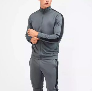 Nouvel Arrivage Survêtement d'Hiver à Capuche pour Homme, Sur Mesure, 100% Coton, Séchage Rapide, Respirant, Polaire, Tenue de Sport, Motif Uni - Product Image 2