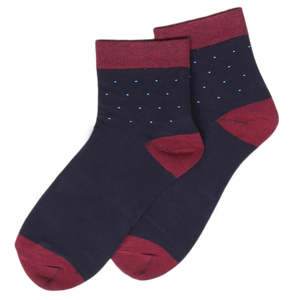 Men's <b>Socks</b> - Navy Blue - Product Image 1