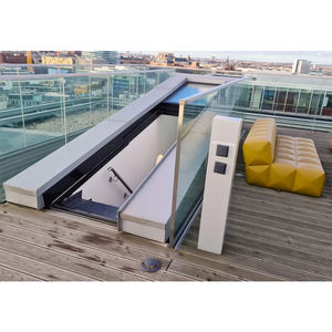 <span class=keywords><strong>Trappe</strong></span> d'accès au toit rétractable en alliage d'aluminium de Géorgie avec puits de lumière coulissant électrique et fonction antivol pour terrasse - Product Image 5